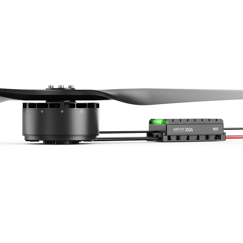 MAD AM50 34KV Power System Kits (Product Type) with AMPX FOC 300A 28S ESC + FLUXER PRO Prop Options