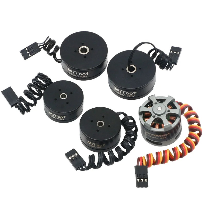 Mitoot Gimbal Brushless Motor 2204 260KV / 2804 100KV / 2805 140KV for CNC FPV Digital Camera Gimbals 2208 80T