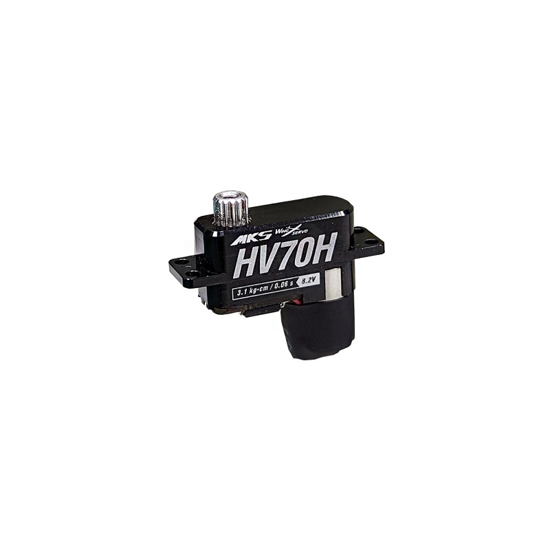 MKS HV70H Servos Motor Micro Digital Coreless Servo, Metal Alloy Gear, 5.4 g, 18.6716.7 mm for Glider Airplanes