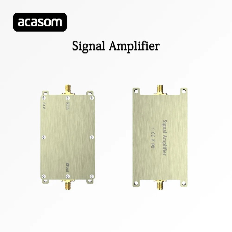 1.2GHz 50W RF High Power Amplifiers wireless Signal Extender Sweep Signal Source For Drone FPV GPS 1.2G 50W
