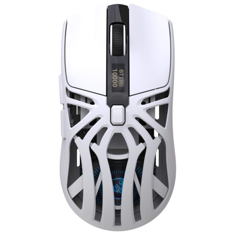 HXSJ T400 Tri-mode Rechargeable Wireless Mouse(White)