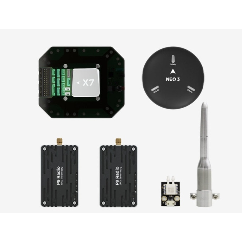 CUAV VTOL Kit Set X7 Core Carrier Board - With NEO 3 GPS P9 Telemetry Radio For Open Source Drone Flight Controller Pixhawk