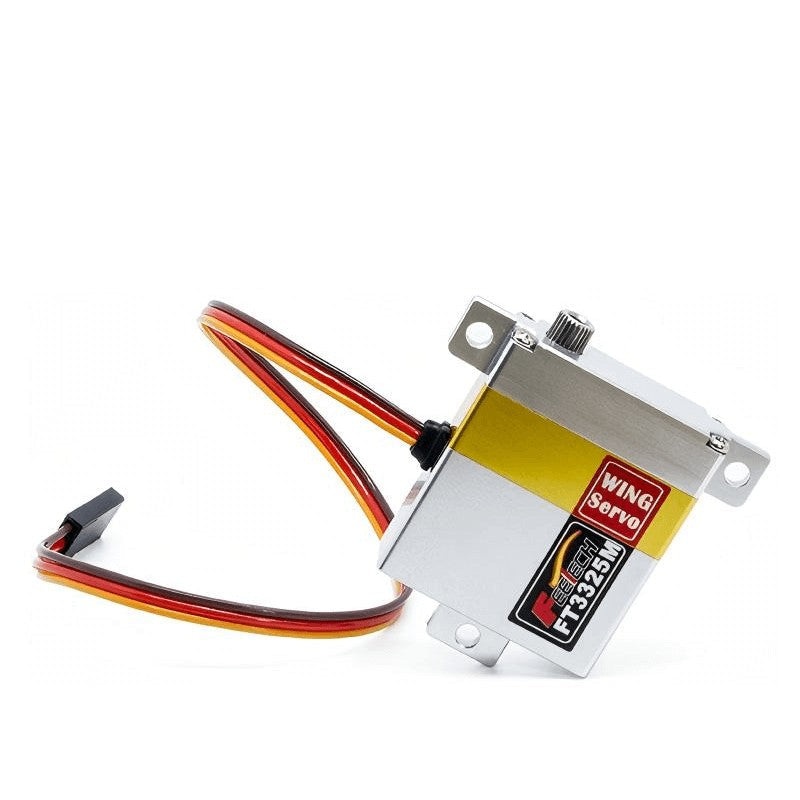 FEETECH FT3325M Servo Motor, 250 Digital PWM, 68.4V, Metal Gear, 9.5kg.cm @8.4V, Ball Bearings, Aluminum Case