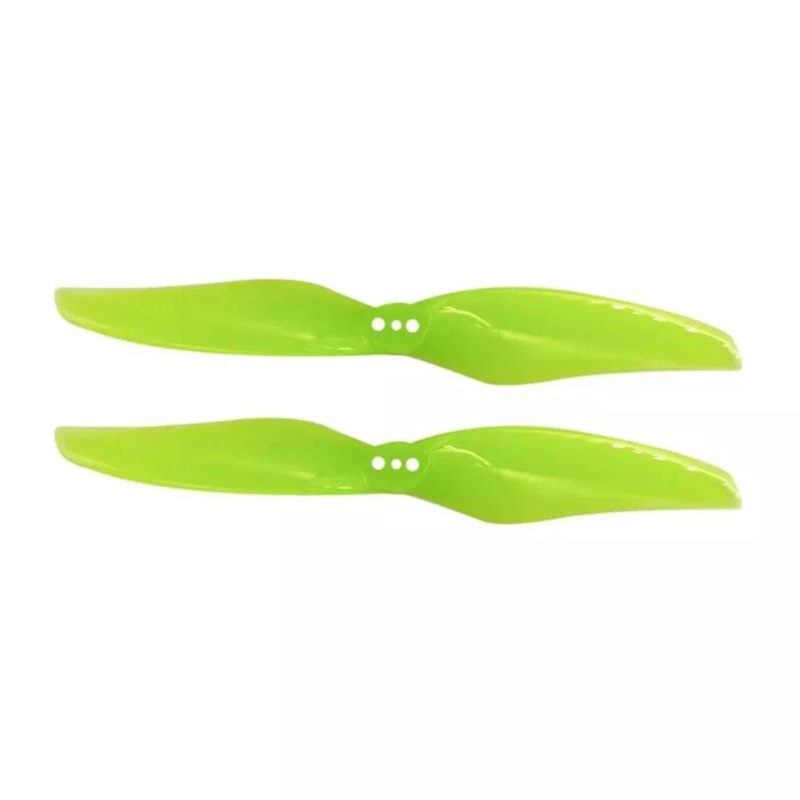 FLYWOO 4 Pairs Gemfan Hurricane 4024 2-blade 4 Inch PC Propeller for Explorer LR4 RC Drone FPV Racing Blue Set of 8