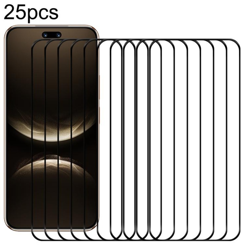 For Huawei nova 14 Ultra 25pcs 9H HD 3D Curved Edge Tempered Glass Film