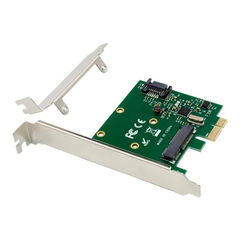SUNWEIT ST58 PCIe X1 ASM1061 Single Port MSATA 6Gbps SSD Disk Storage Expansion Card