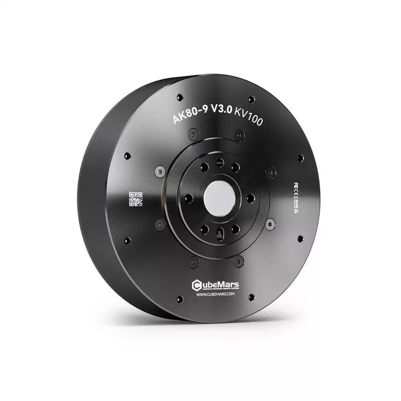 CubeMars AK80-9 V3.0 KV100 Robotic Actuator 22Nm 9:1 Reduction, Servo/MIT Mode, 48V 390RPM Robot Motor
