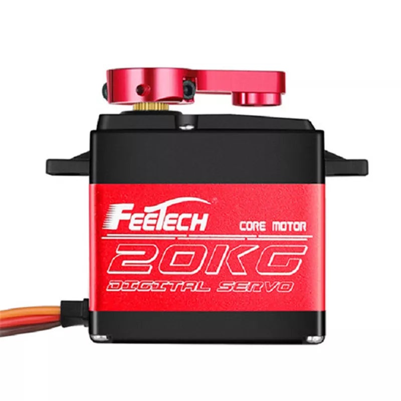 Feetech FT5320 - 20KG 180 Waterproof high torque Coreless motor Digital RC Servo high speed metal gear baja servo for Robotic DIY RC car