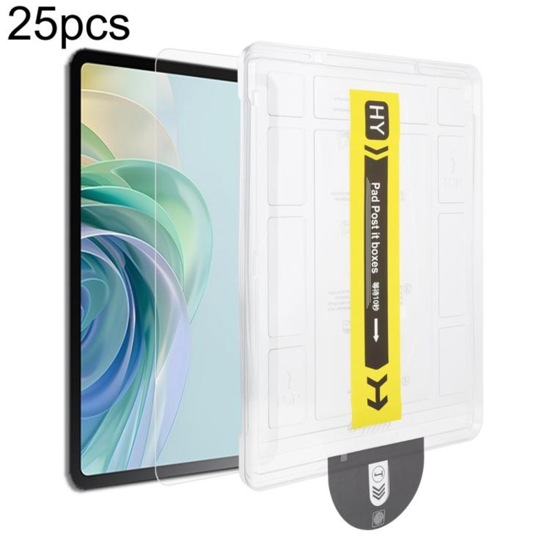 For TCL Tab 11 Gen2 / 11 FE 25pcs Dust-Free Easy Install HD Tempered Glass Film