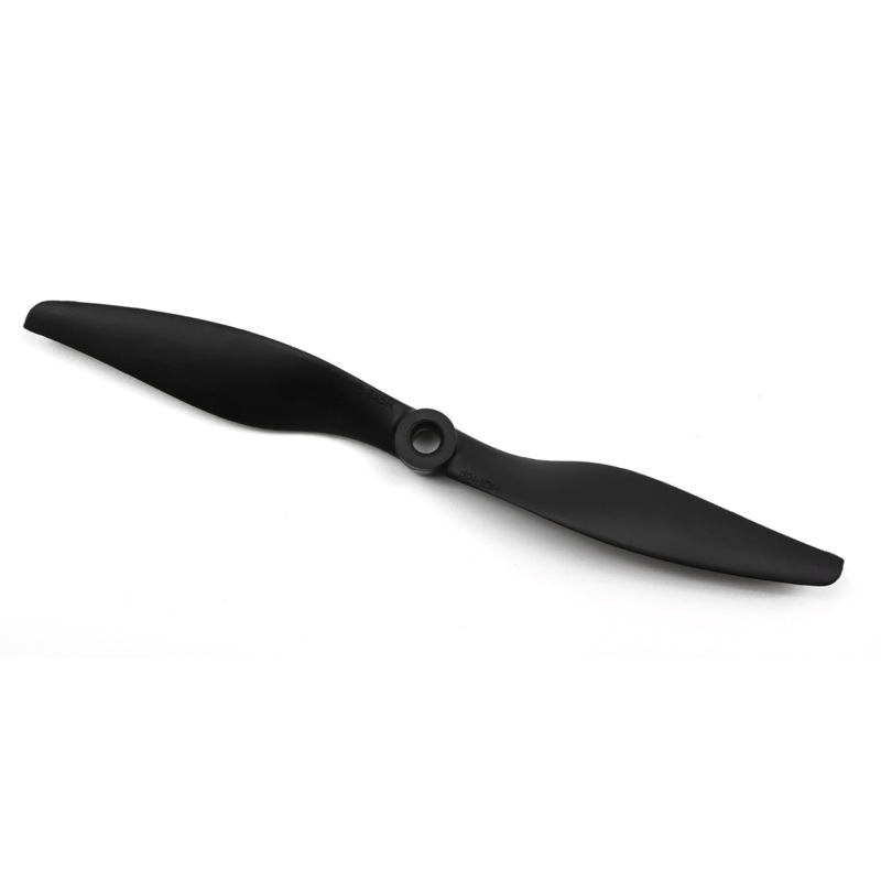 HQProp Thin Electric Pusher Prop 7X5R (2CW) 2-Blade GF Nylon, 6mm Shaft, 3/5/6mm Rings