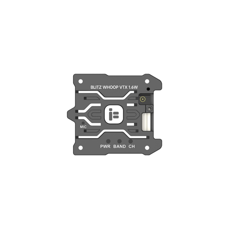 iFlight BLITZ Whoop 5.8GHz 1.6W VTX 25.5x25.5mm, IRC Tramp, 734V, 44CH FPV Video Transmitter