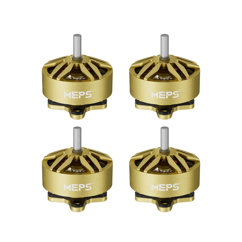 MEPS 1103 8000KV / 11000KV 3S Brushless FPV Motor 1.5mm Shaft for 7590mm Whoop & Toothpick Micro Drones 1pcs 11000kv Golden