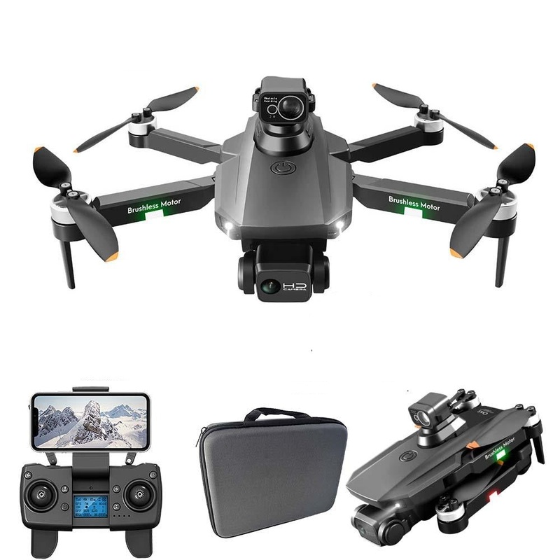 RG101 MAX Drone - 4K HD Professional Dual RC HD Camera GPS FPV 3Km Aerial Photography Brushless Motor Foldable Quadcopter Professional Camera Drone RG101 1B Bag