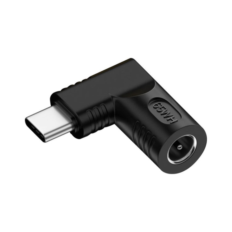 5.5x1.7mm H 65W Female To Type-C Male DC Power To PD Power Laptop Multifunction Adapter