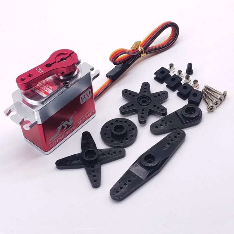 JX Servo HV7232MG - 32kg large torque water proof metal gear standard digital CORELESS servo high speed servo robot arm/rc car/airplane RC Standard Ver.