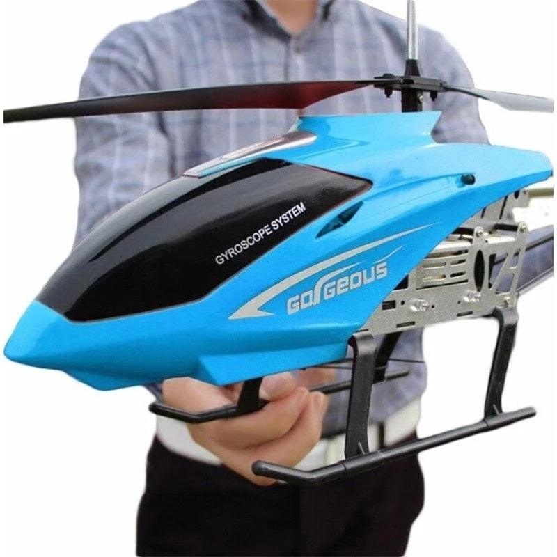 Upgrade XY-2 RC Helicopter - 3000mAh 3.5CH 80cm Extra Large Remote Control Aircraft Model Outdoor Alloy RC Drone Kids Toy A 1 B 3000mAh