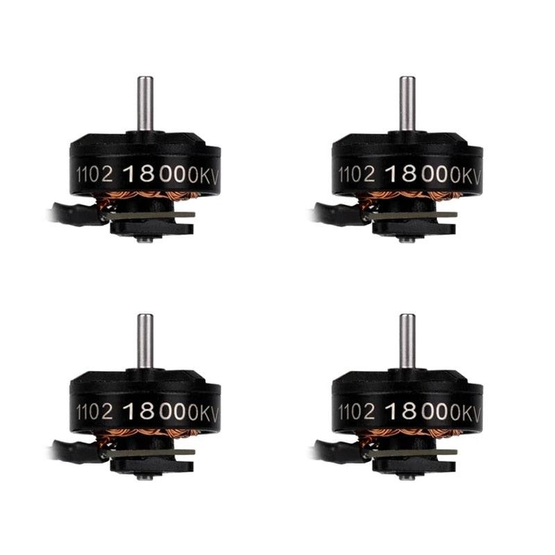 BETAFPV 1102 18000KV 1S 2S Brushless FPV Motor for 2.0 to 2.5 Inch Whoop / Toothpick Drones 18000KV-37mm 4pcs