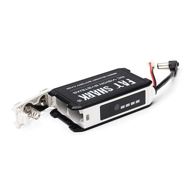 Fatshark Battery Case For FPV Goggles - 7.4V 18650 Li-ion Cell Dominator HDO Video Headset without Battery RC Racing Drone