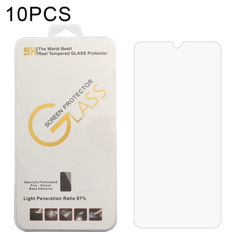 For NUU MOBILE X6 Plus 10 PCS 0.26mm 9H 2.5D Tempered Glass Film