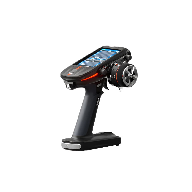 RadioLink RC8X 8CH Surface Transmitter with 4.3" IPS Touch Screen, Voice Broadcast, FPV Display, and TBS Crossfire Support