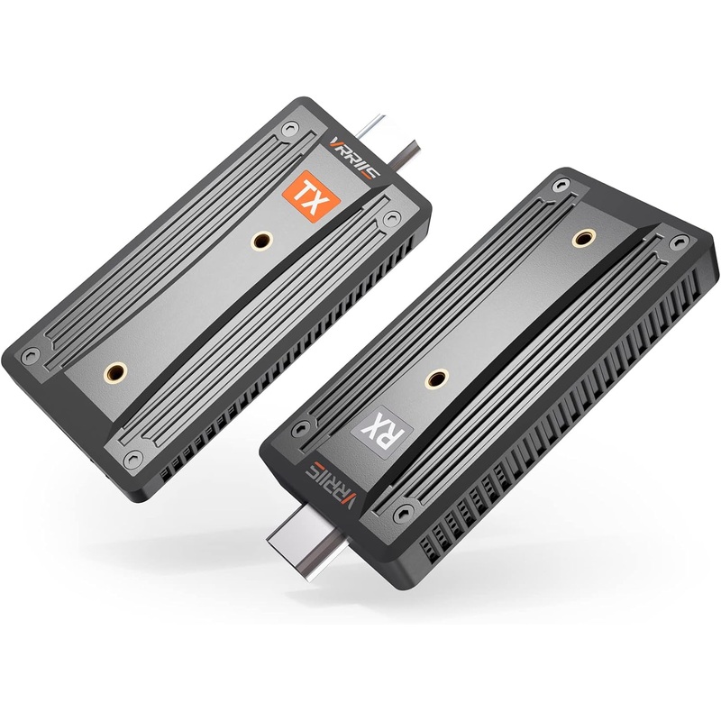 Vrriis WL090 - 176 Meters 2.4G+5.8G 1080P@60Hz Wireless HDMI Transmitter and Receiver Kit