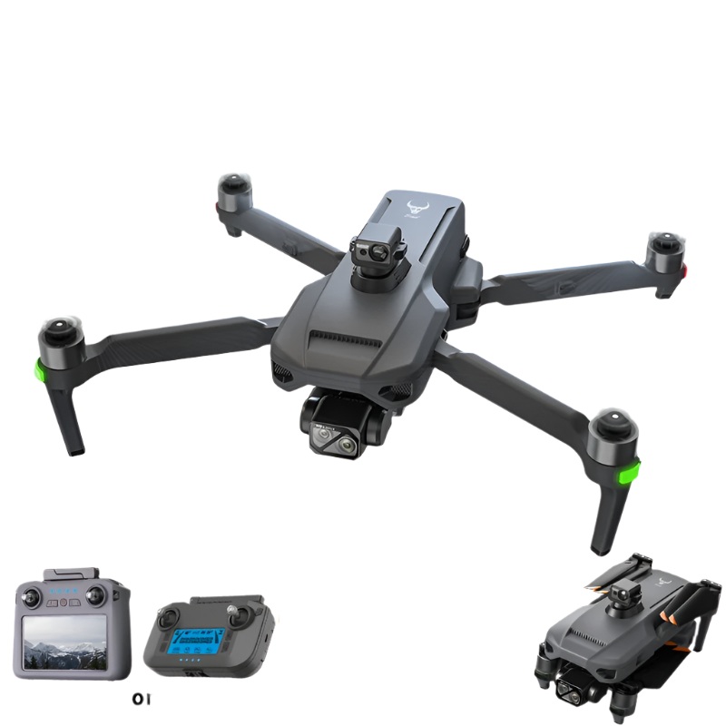 ZLL SG909 MAX GPS Drone - 4K Camera 3-Axis Gimbal 360 Obstacle Avoidance Quadcopter With Touch Screen Controller 909 2B 64G Ordinary