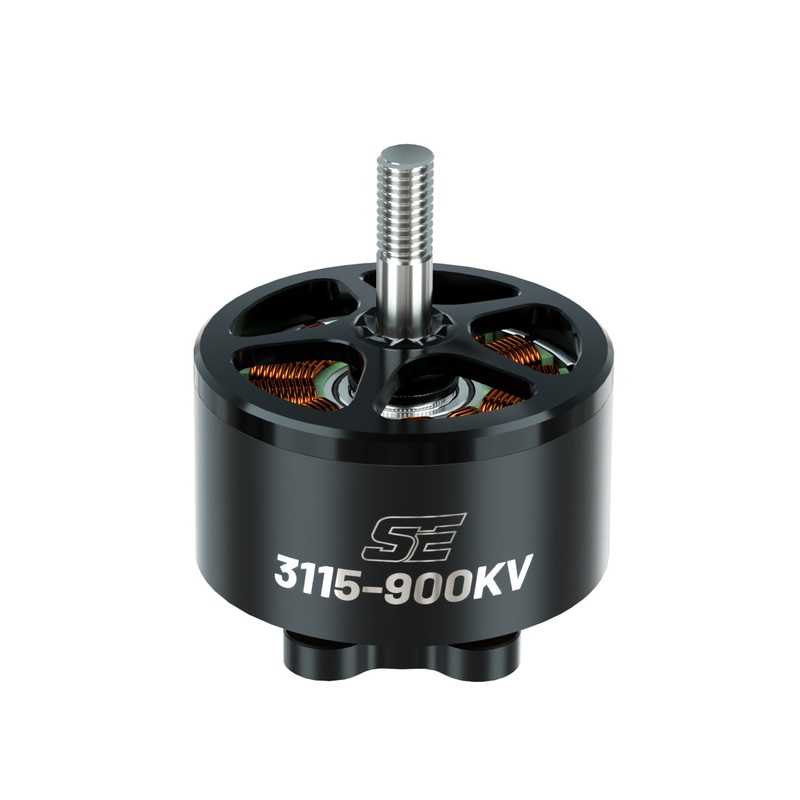 BrotherHobby SE 3115 900KV Motor (CW) - 6S 12N14P, M5 Thread, 125.2g, HQ 9x5x3 Test Data