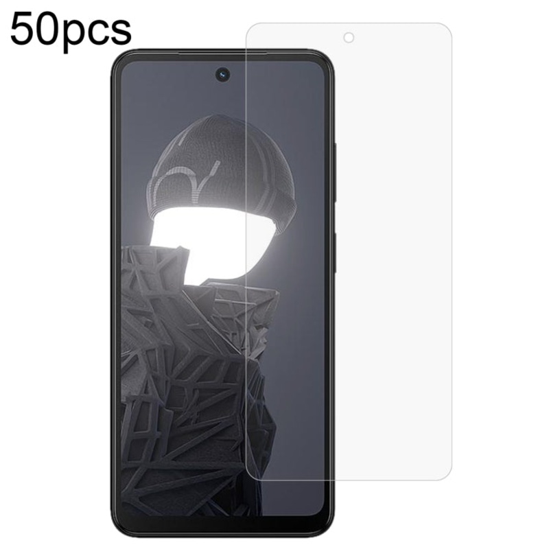 For HMD Fusion 50pcs 0.26mm 9H 2.5D Tempered Glass Film
