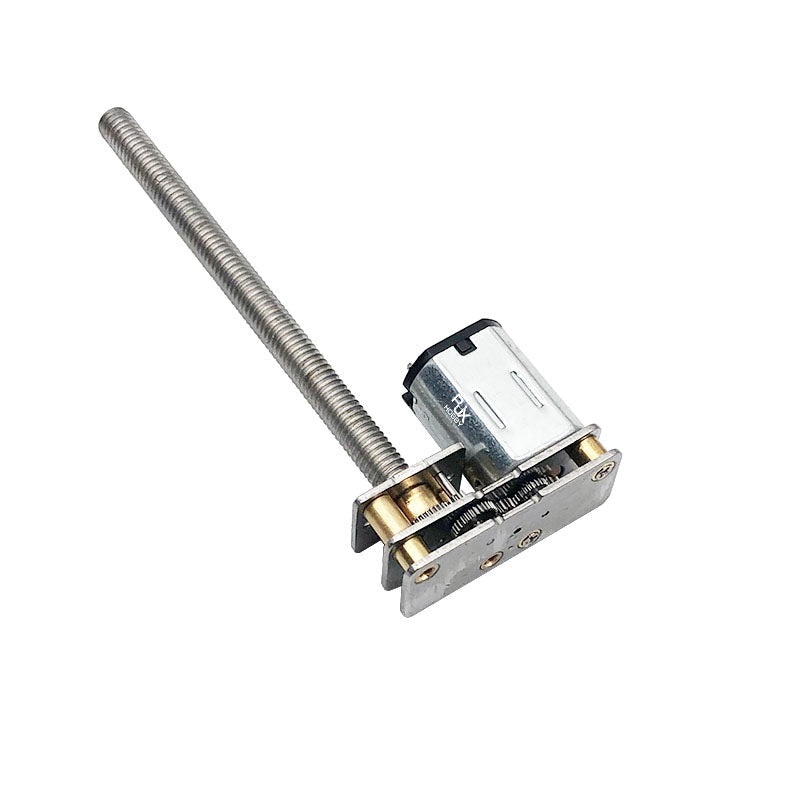 RJX 1pcs GA1024-N20-M4*55 DC 6V N20 Micro Speed Gear Motor Reduction Motor Metal Gearbox Wheel