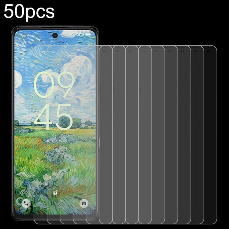 For alcatel V3 Ultra 50pcs 0.26mm 9H 2.5D Tempered Glass Film