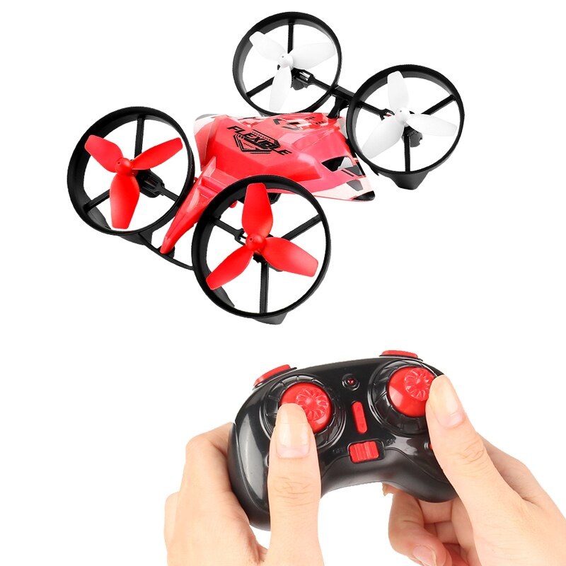 JJRC H113 RC Toys 3in1 Mini Tumbling Drone Waterproof Remote Control Boat Drone For Children Car Plane Water, Land and Air Toy Set1