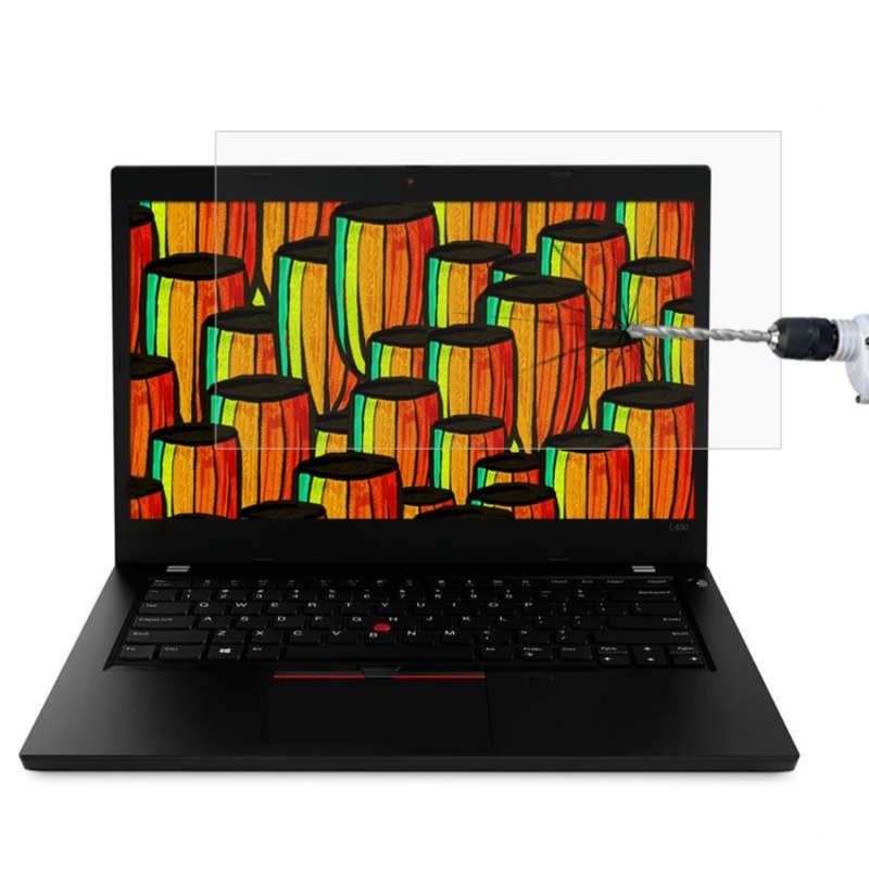Laptop Screen HD Tempered Glass Protective Film For ThinkPad L490 14 inch
