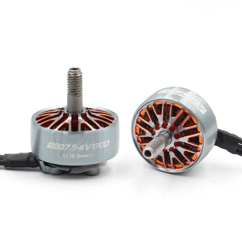 SPARKHOBBY XSPEED 2207.5 1700KV 1900KV 2450KV 46S FPV Brushless Motor for 5 Inch Racing Drones GF51466 Compatible 1PC 2207.5 1700KV