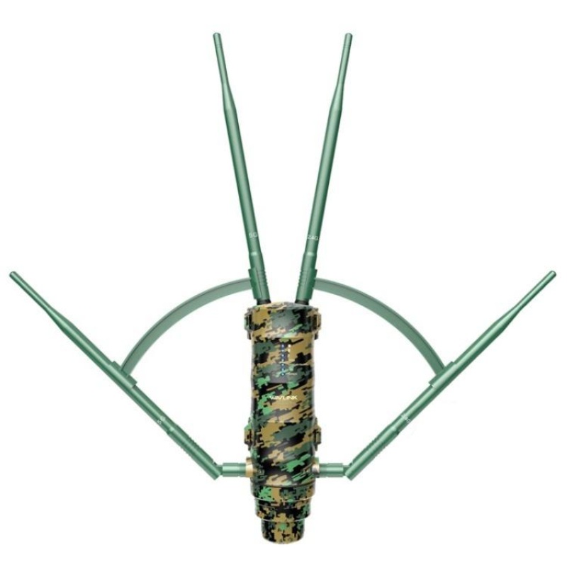 WAVLINK WN572HP3 With Poe High Gain Antennas AC1200 Dual Band WiFi Extender, Plug:UK Plug