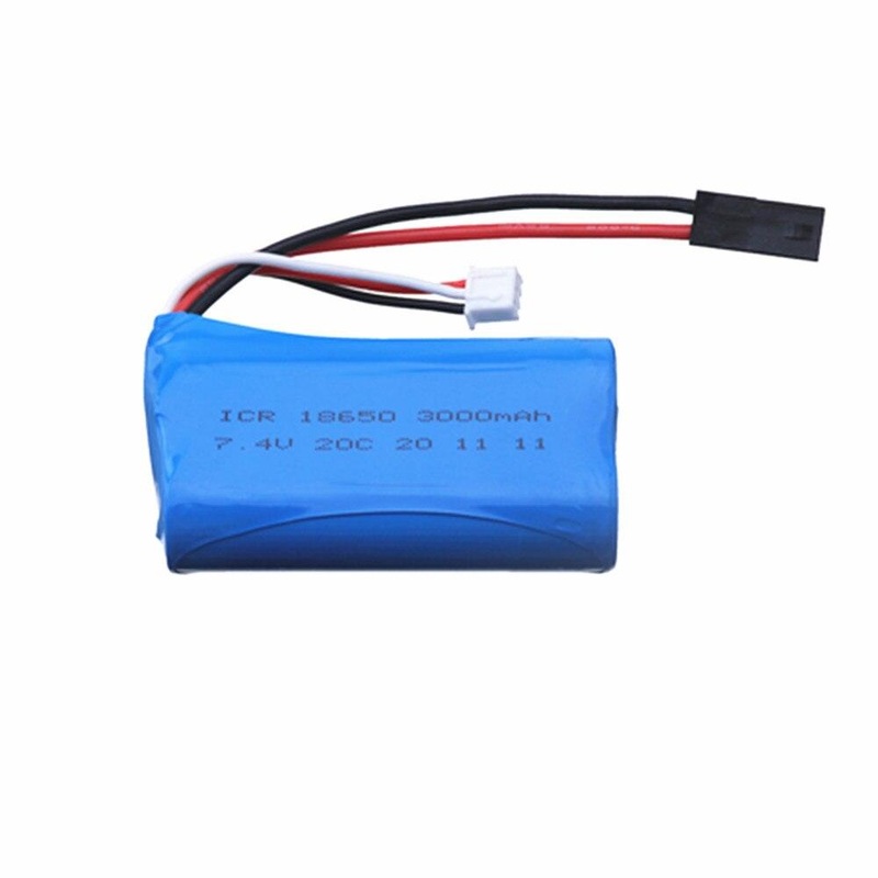 7.4V 3000mah lipo Battery 18650 For MJX T40 T40C F39 F49 T39 Syma 822 RC Helicopter Drone Part for BG1518 BG1513 BG1515 1pcs