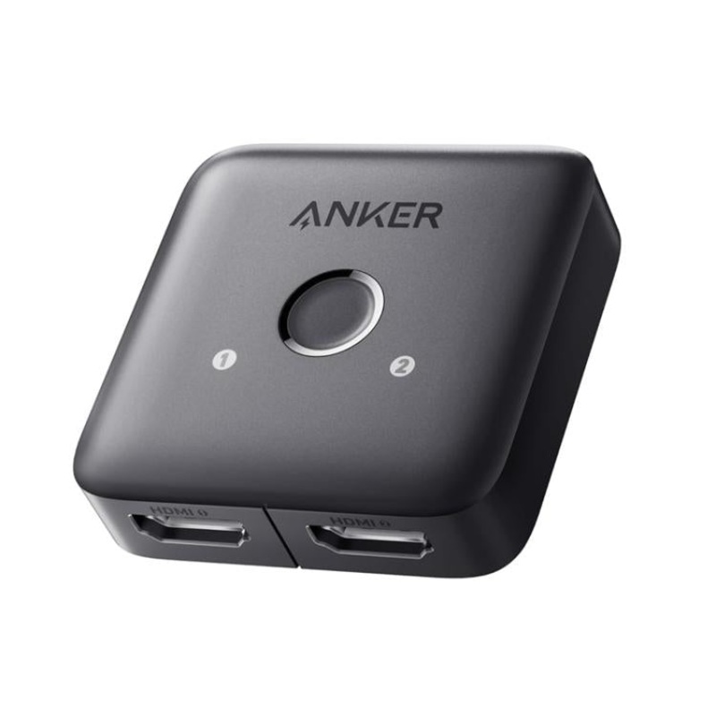 ANKER A83H1 4K 2 Into 1 Out Docking Station HDMI Converter(Black)