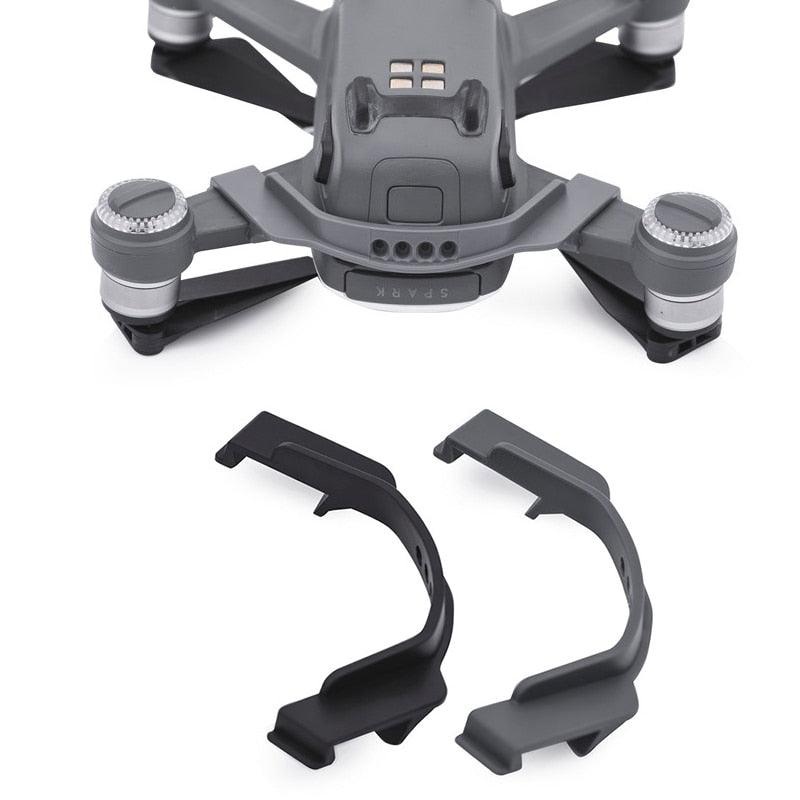 Flight Battery Buckle Fuselage Protective Mount for DJI Spark Drone Anti-slip Strap Cover Protector Safety Locker Guard Mount 1pcs Black
