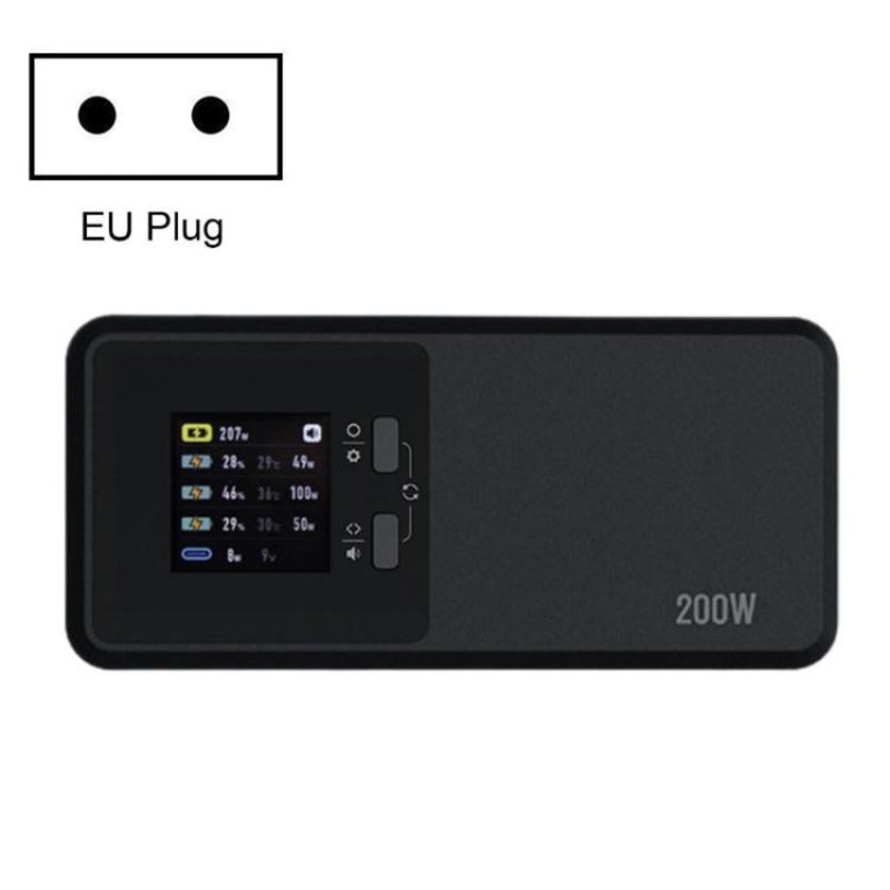 For DJI Matrice 4T / 4E LKTOP UC342 200W 3-Channel Charger Aerial Photography Charging Butler EU Plug