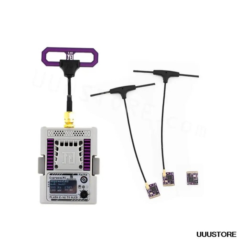 Namimno ExpressLRS ELRS TX & VX - 2.4GHz Flash Low Latency High Refresh Rate TX Module With OLED WIFI Nano RC Receiver 2.4G Flash TX