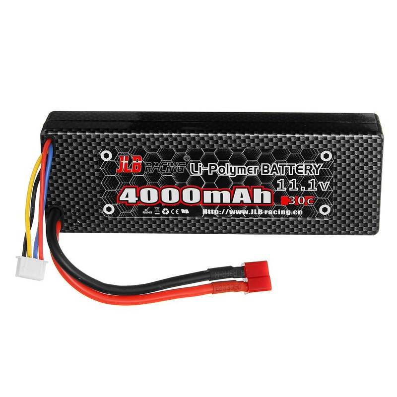 Original JLB Series RC racing 11.1V 4000mAh 30C 3S Lipo Battery - For JLB Series 11101 21101 31101 J3 1/10 Rc Car battery Spare 1pcs 4000mAh battery