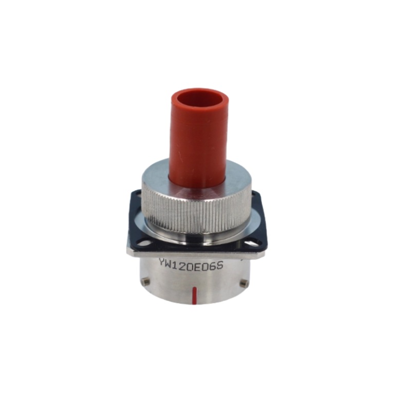 YW Series Circular Connector YW120E06S YW110E06-01 HDMI Aviation Plug