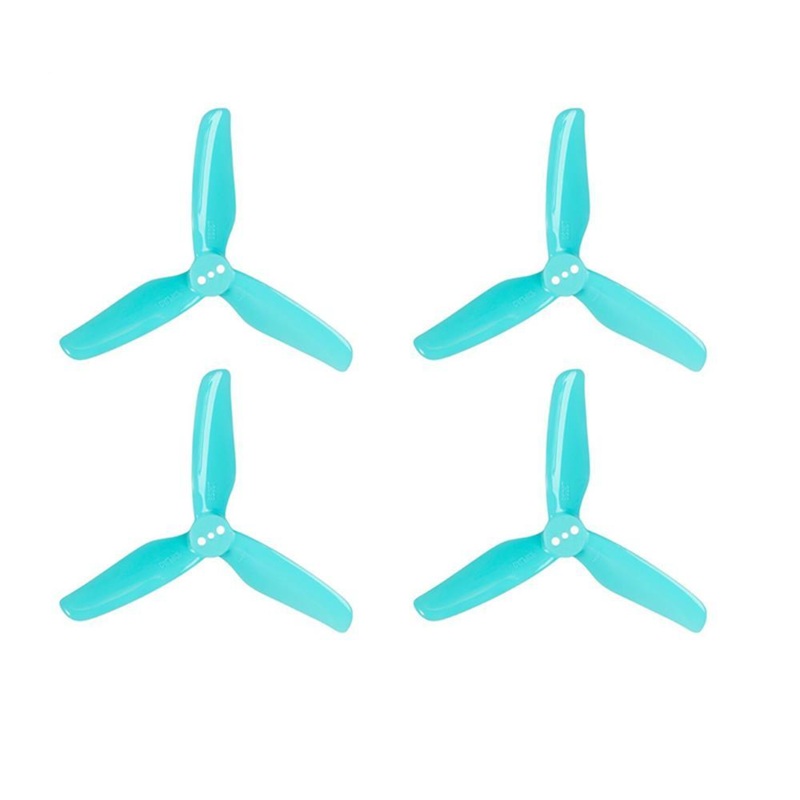 4Pairs DALPROP T3028 3-Blade 3 Inch Propeller 1.8mm Mounting Hole for FPV Racing RC Drone RC Quadcopter RC Parts DIY Accessories Fluorescent Green