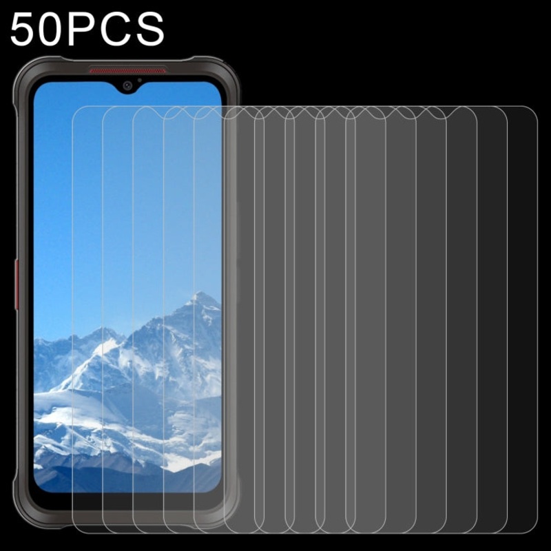 50 PCS 0.26mm 9H 2.5D Tempered Glass Film For AGM Glory G1