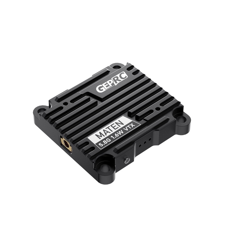 GEPRC MATEN 5.8G 1.6W VTX for FPV Drone 72CH, 1600mW, IRC Tramp, CNC Case, 736V Input