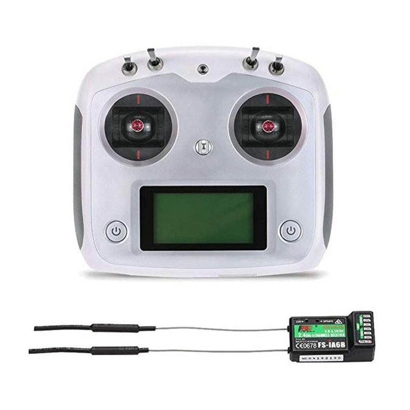 Flysky FS-I6S 10ch 2.4G AFHDS 2A RC Transmitter Control W/ FS-iA6B Receiver for RC Drone Quadcopter FS I6S with IA6B