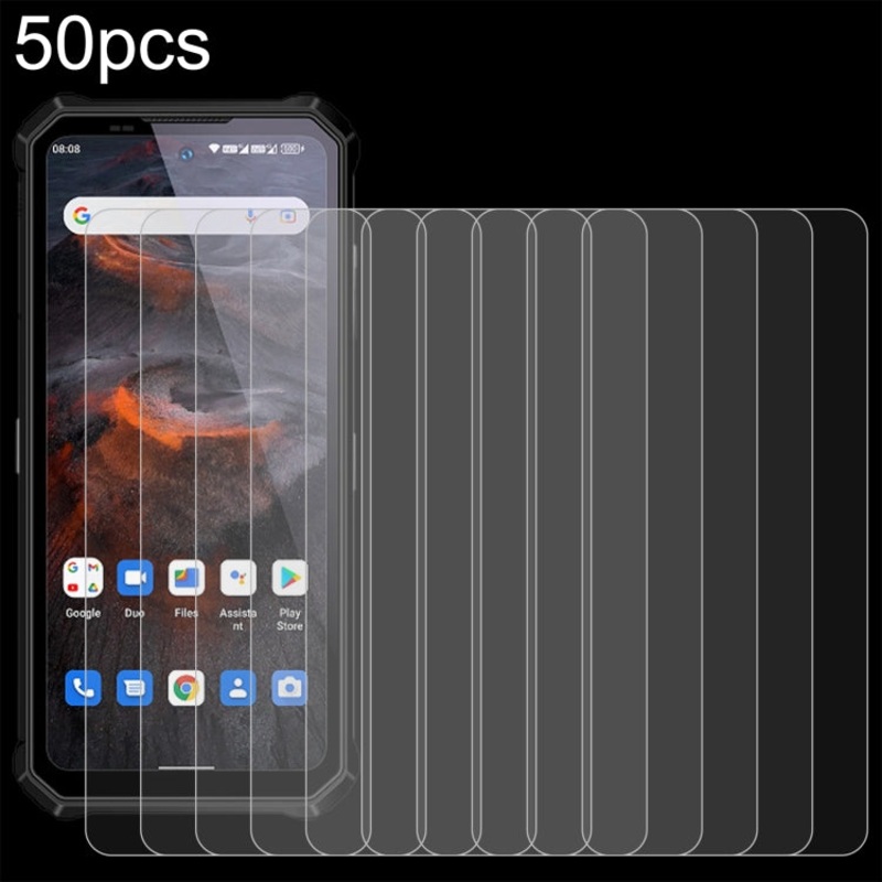 For Oukitel WP19 Pro 50pcs 0.26mm 9H 2.5D Tempered Glass Film