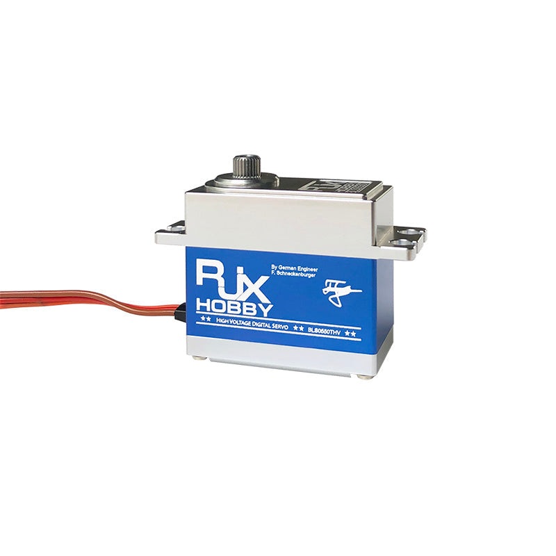 RJXHOBBY BLS0550THV Brushless Digital High Voltage Standard Tail Servo for Helicopter, 760s/333hz