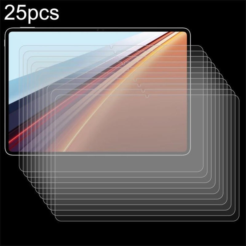 For Honor Pad GT2 Pro 12.5 / Lecoo P122W 25pcs 9H 0.3mm Explosion-proof Tempered Glass Film