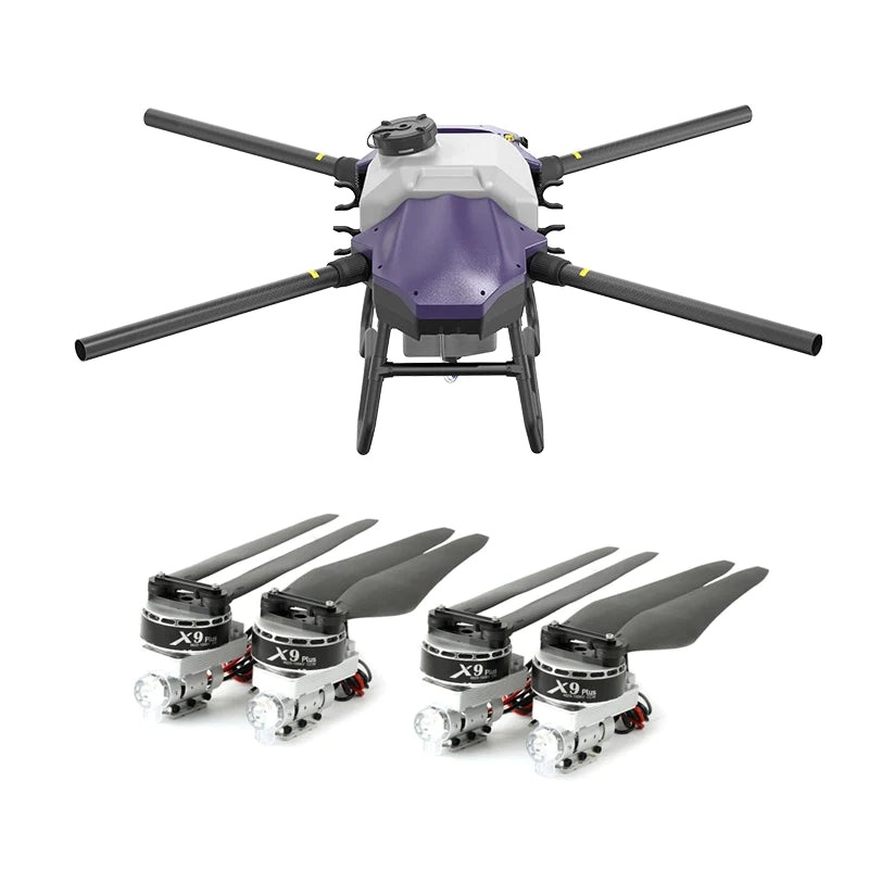JIS NV16 16L Agriculture Drone - 4 Axis 16kg Agricultural Spraying Drone With Hobbywing X9 Motor, JIYI K++ V2 Flight Controller, 14S Battery