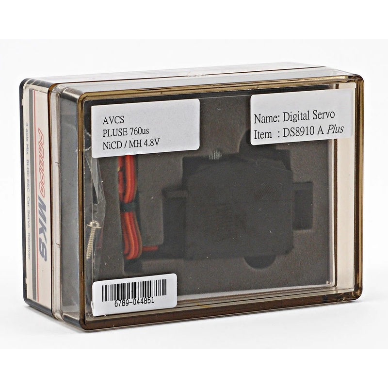 MKS DS8910A+ Servo Motor - Titanium Gear High Speed Digital Mini Tail Servo for RC Helicopter